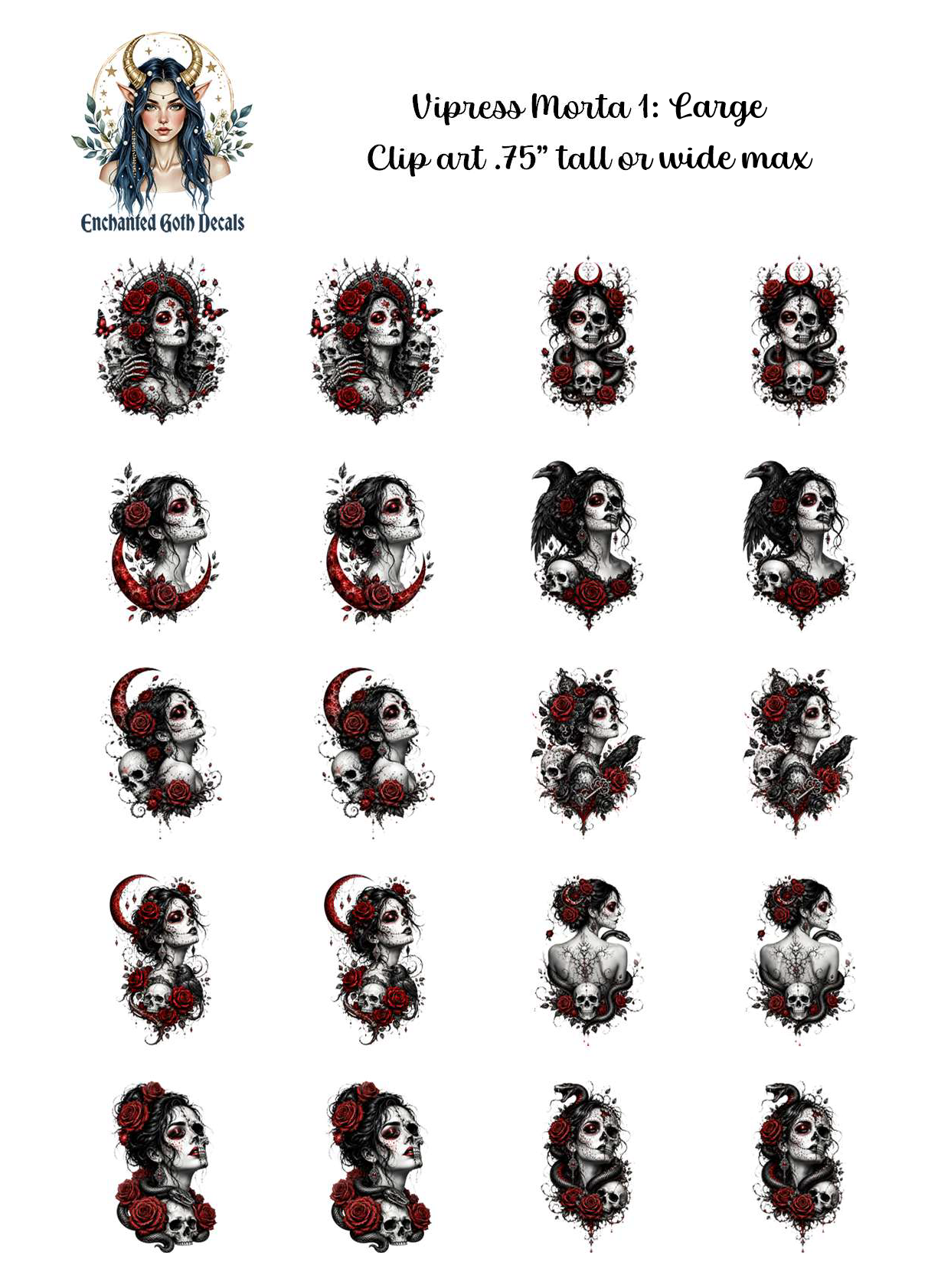 Vipress Morta 1 - Clipart