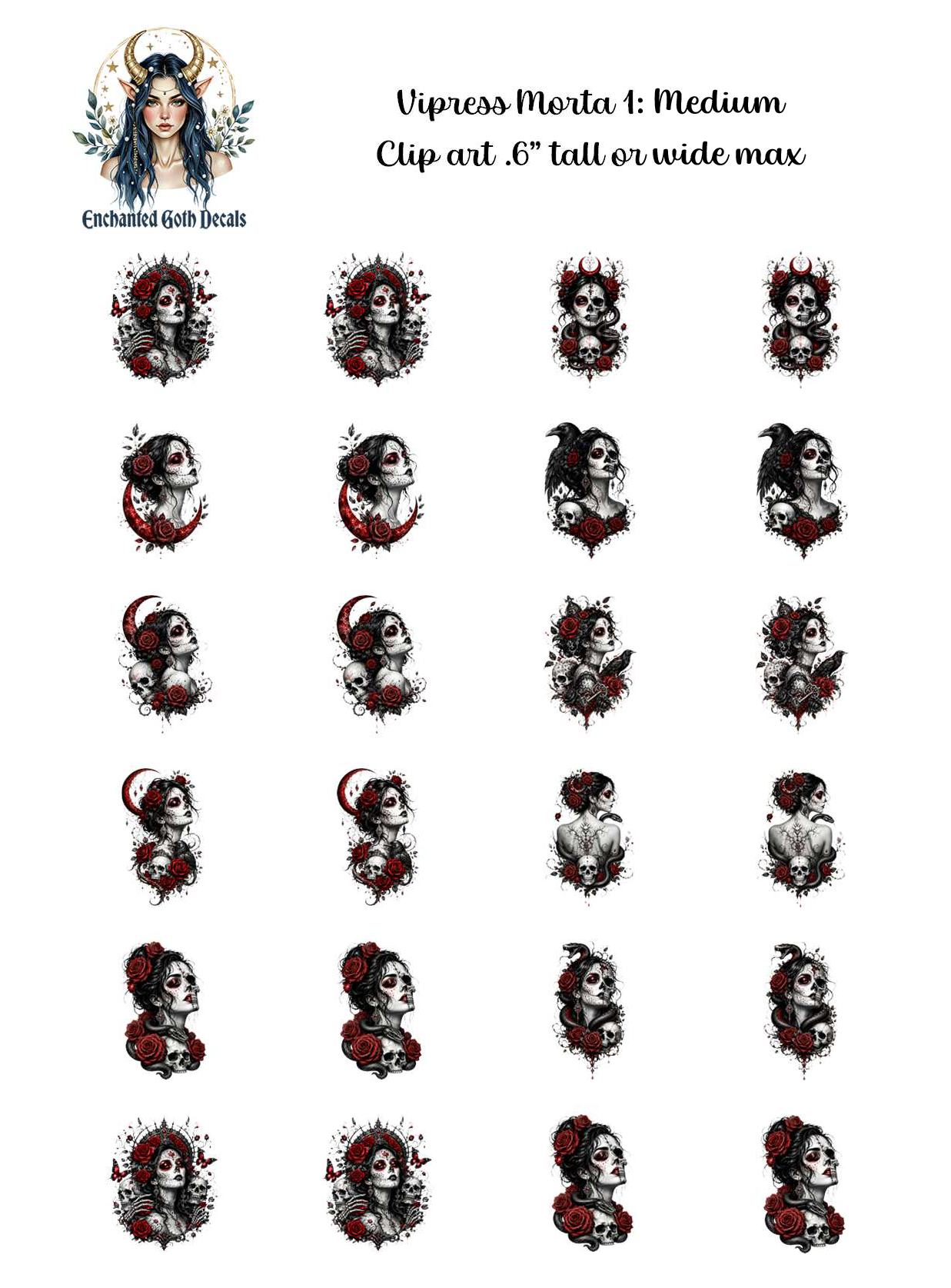 Vipress Morta 1 - Clipart