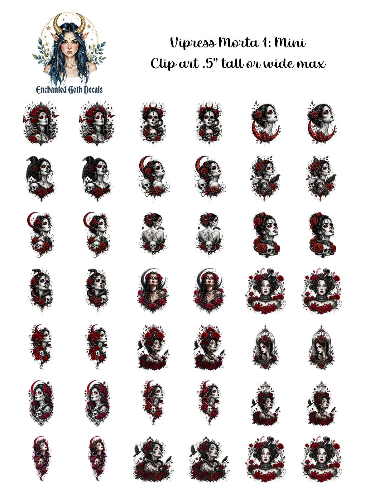 Vipress Morta 1 - Clipart Mini