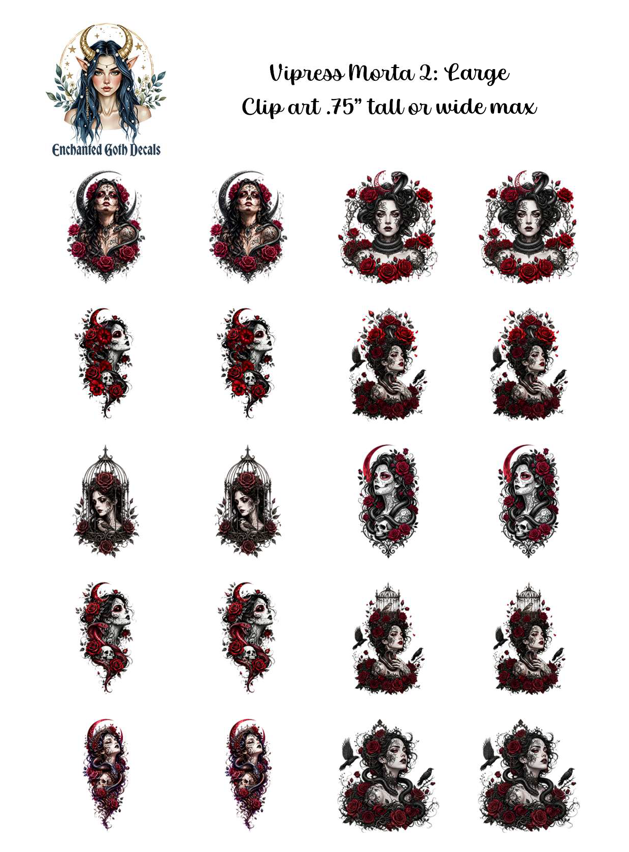Vipress Morta 2 - Clipart