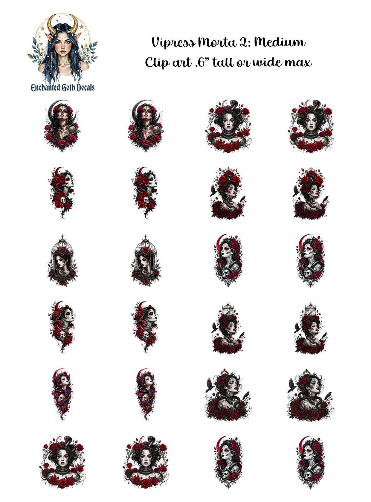 Vipress Morta 2 - Clipart