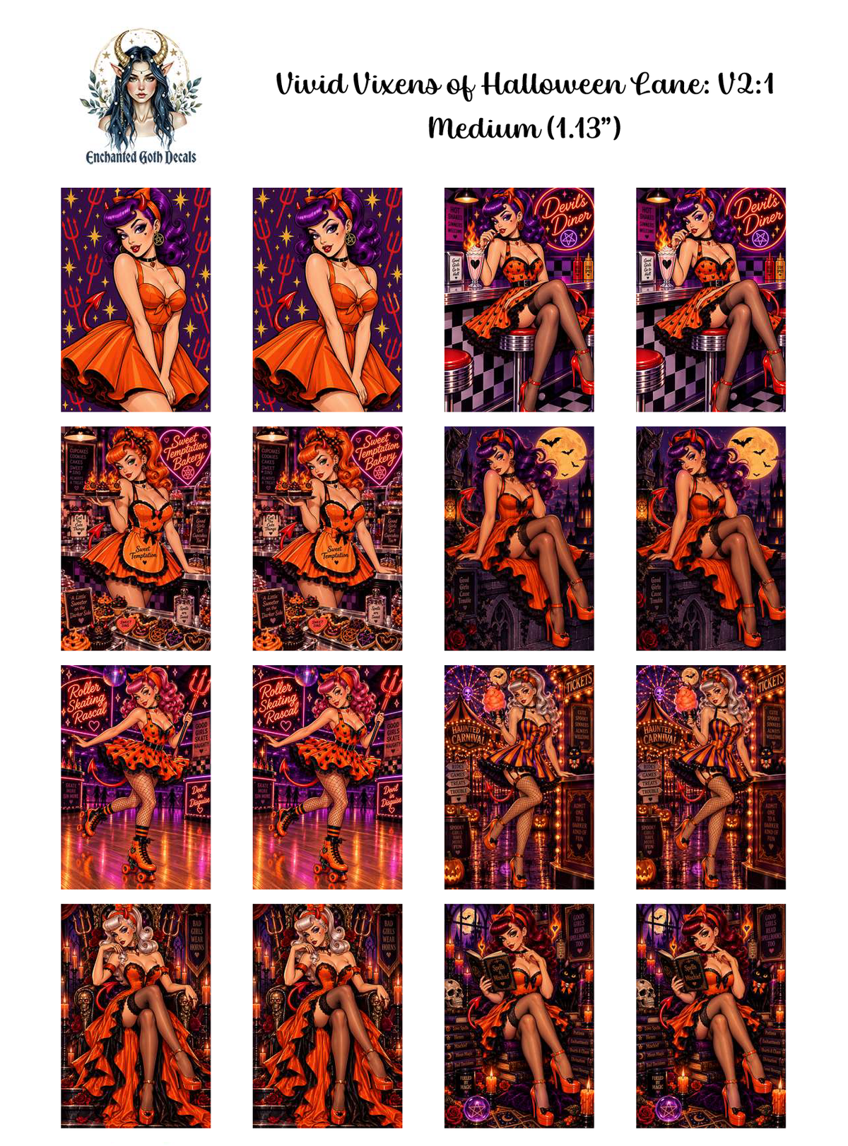 Vivid Vixens of Halloween Lane V2: 1