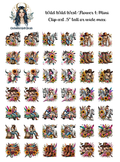 Wild Wild West-Flower 1 - Clipart Mini
