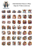 Wild Wild West-Flower 2 - Clipart Mini