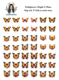 Wildflower Flight 2 - Clipart Mini