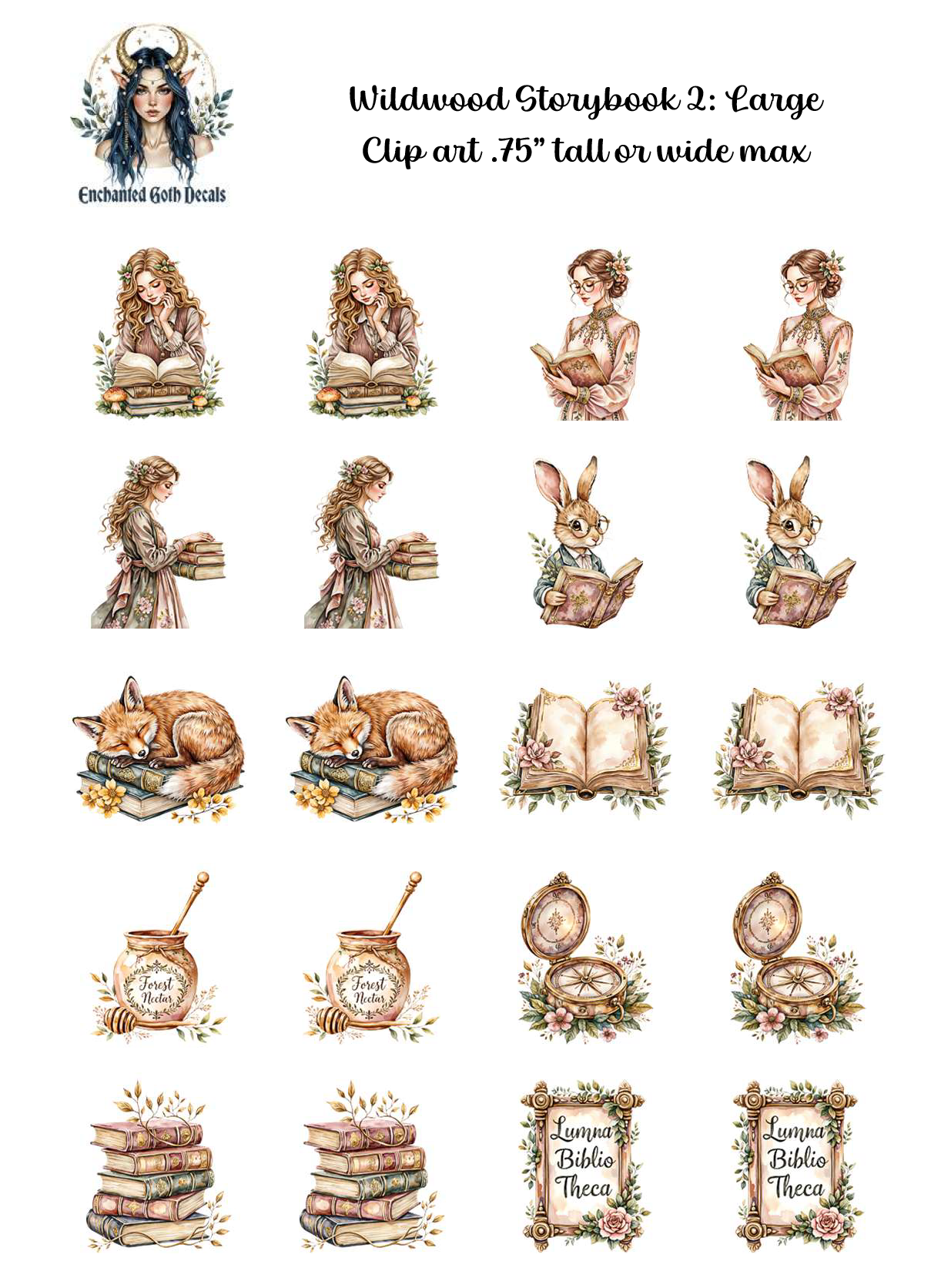 Wildwood Storybook 2 - Clipart