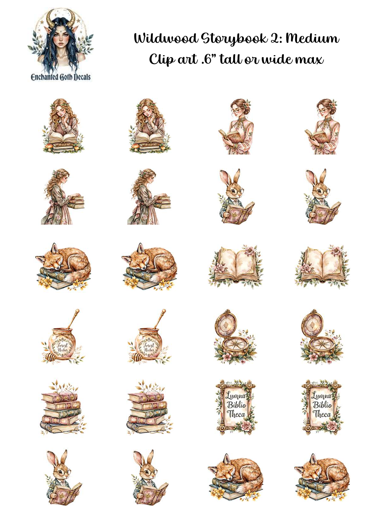 Wildwood Storybook 2 - Clipart