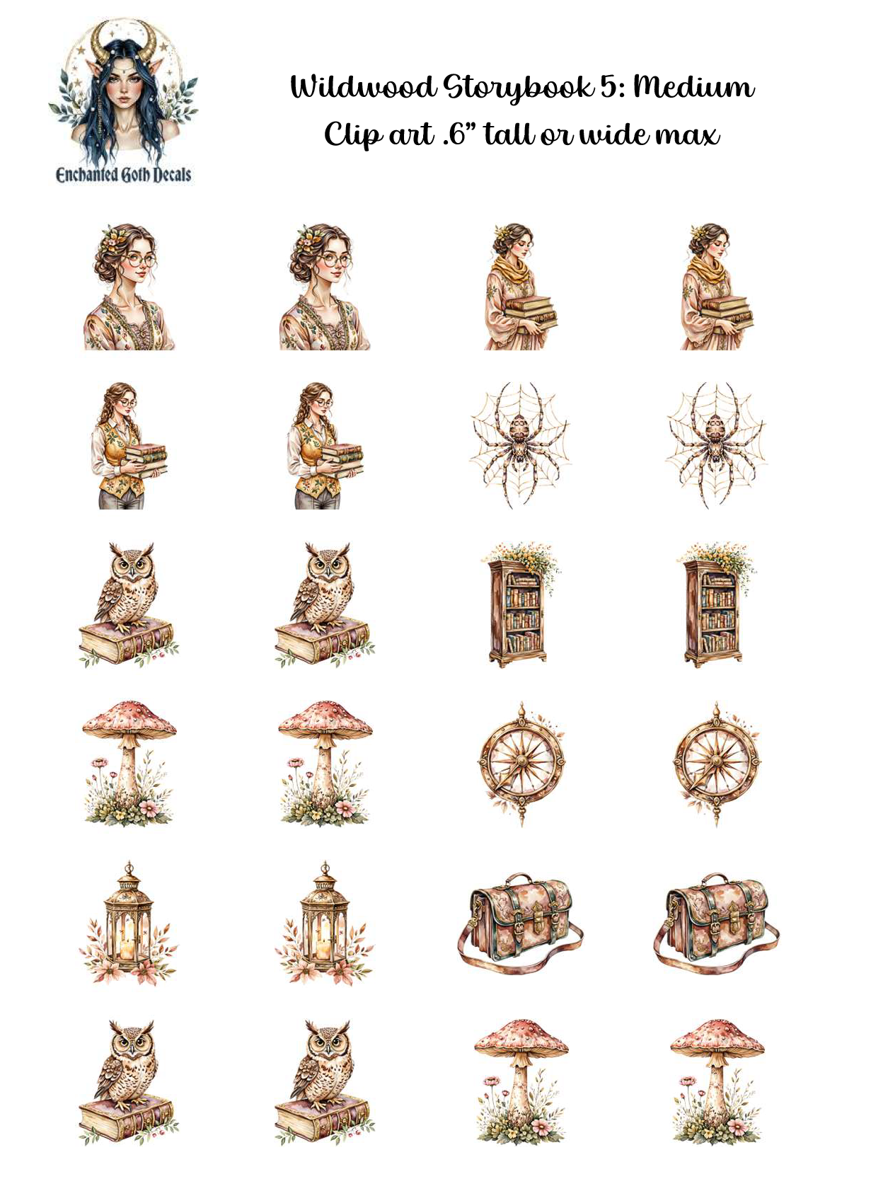 Wildwood Storybook 5 - Clipart