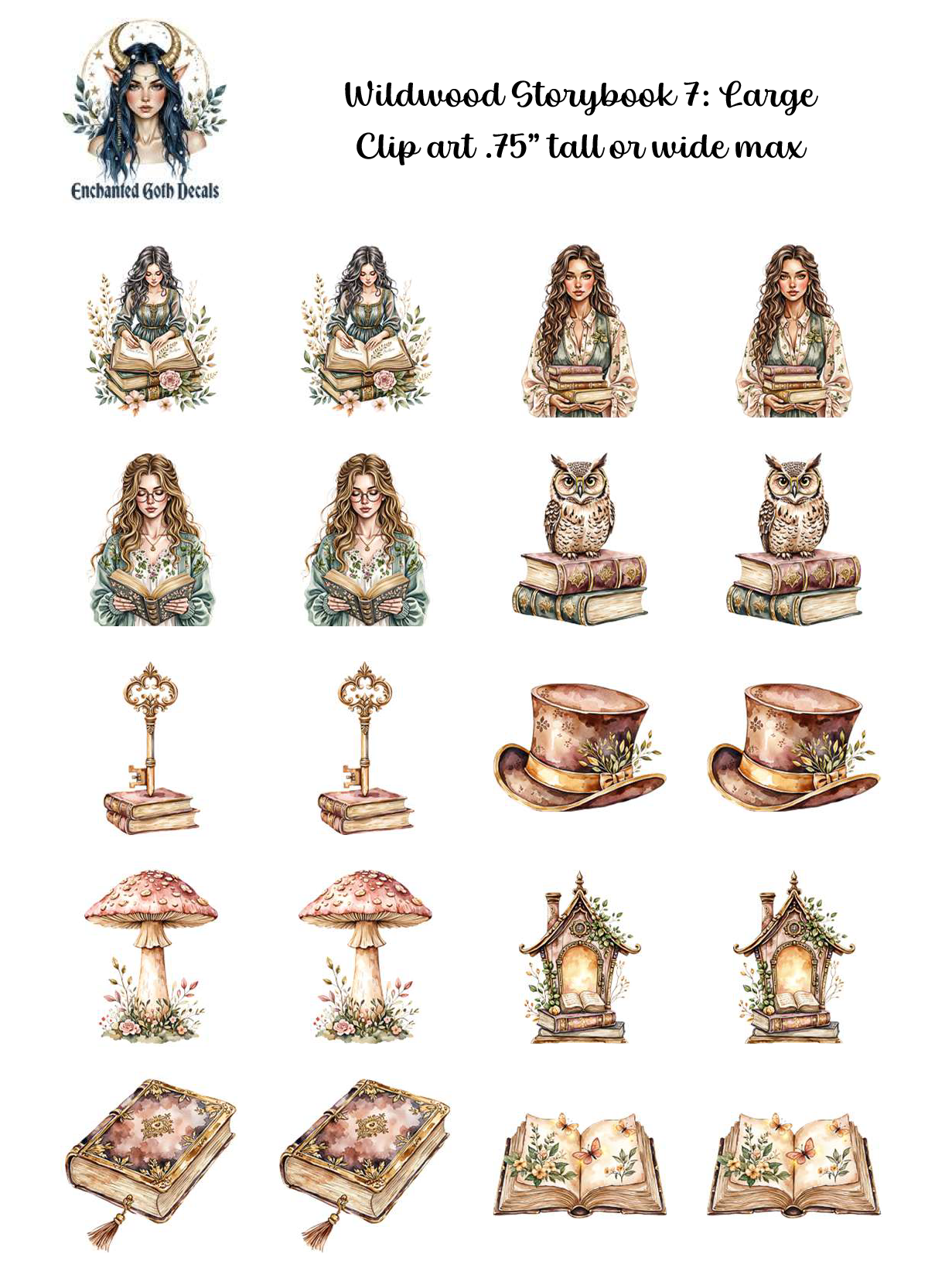 Wildwood Storybook 7 - Clipart