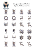 Windflower Grove 3 - Clipart