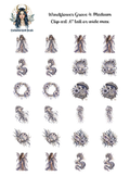 Windflower Grove 4 - Clipart