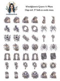 Windflower Grove 4 - Clipart Mini