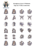 Windflower Grove 5 - Clipart