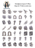 Windflower Grove 5 - Clipart Mini