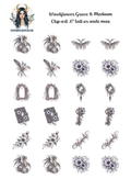Windflower Grove 8 - Clipart