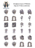 Windflower Grove 9 - Clipart