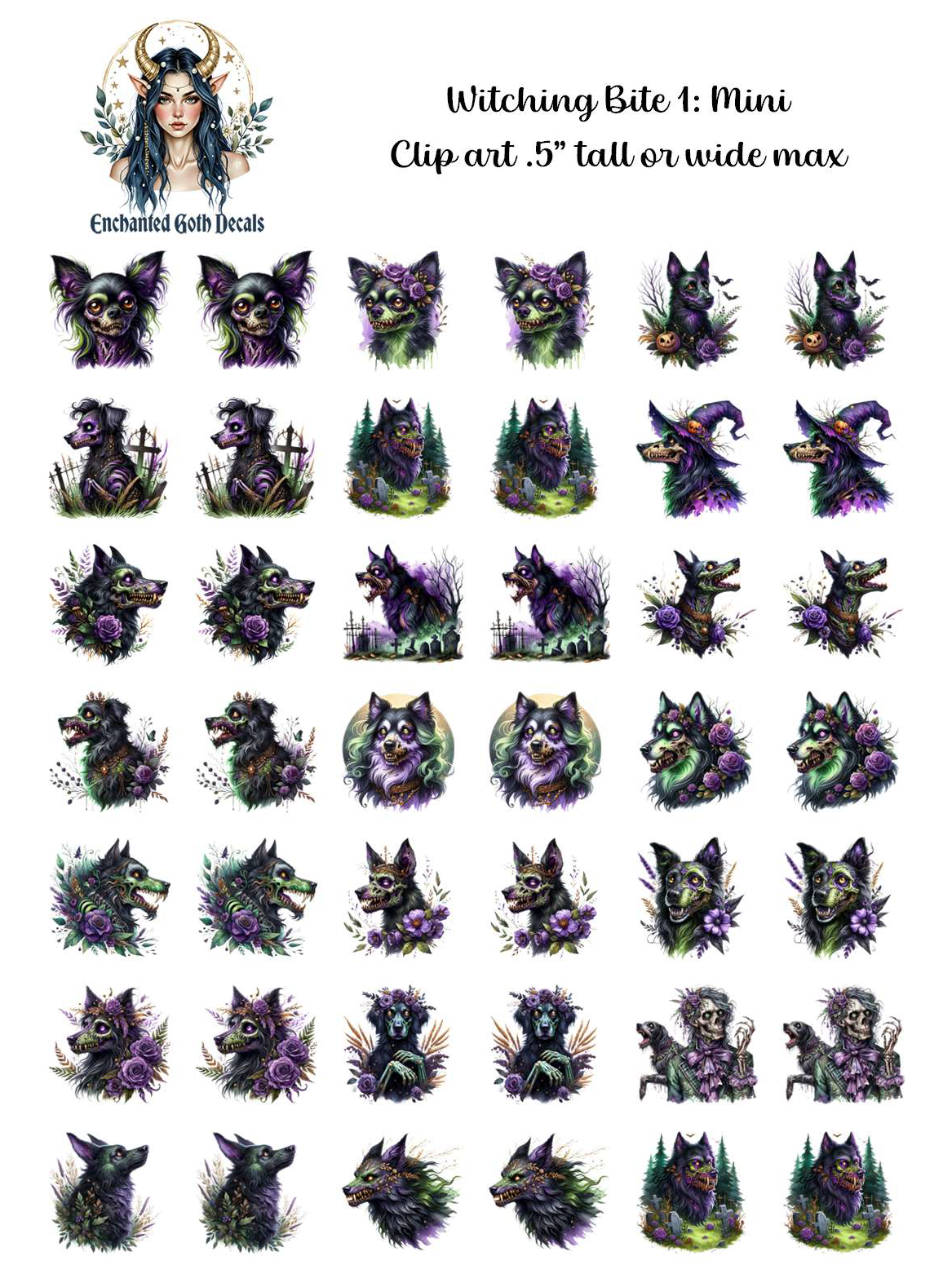 Witching Bite 1 - Clipart Mini