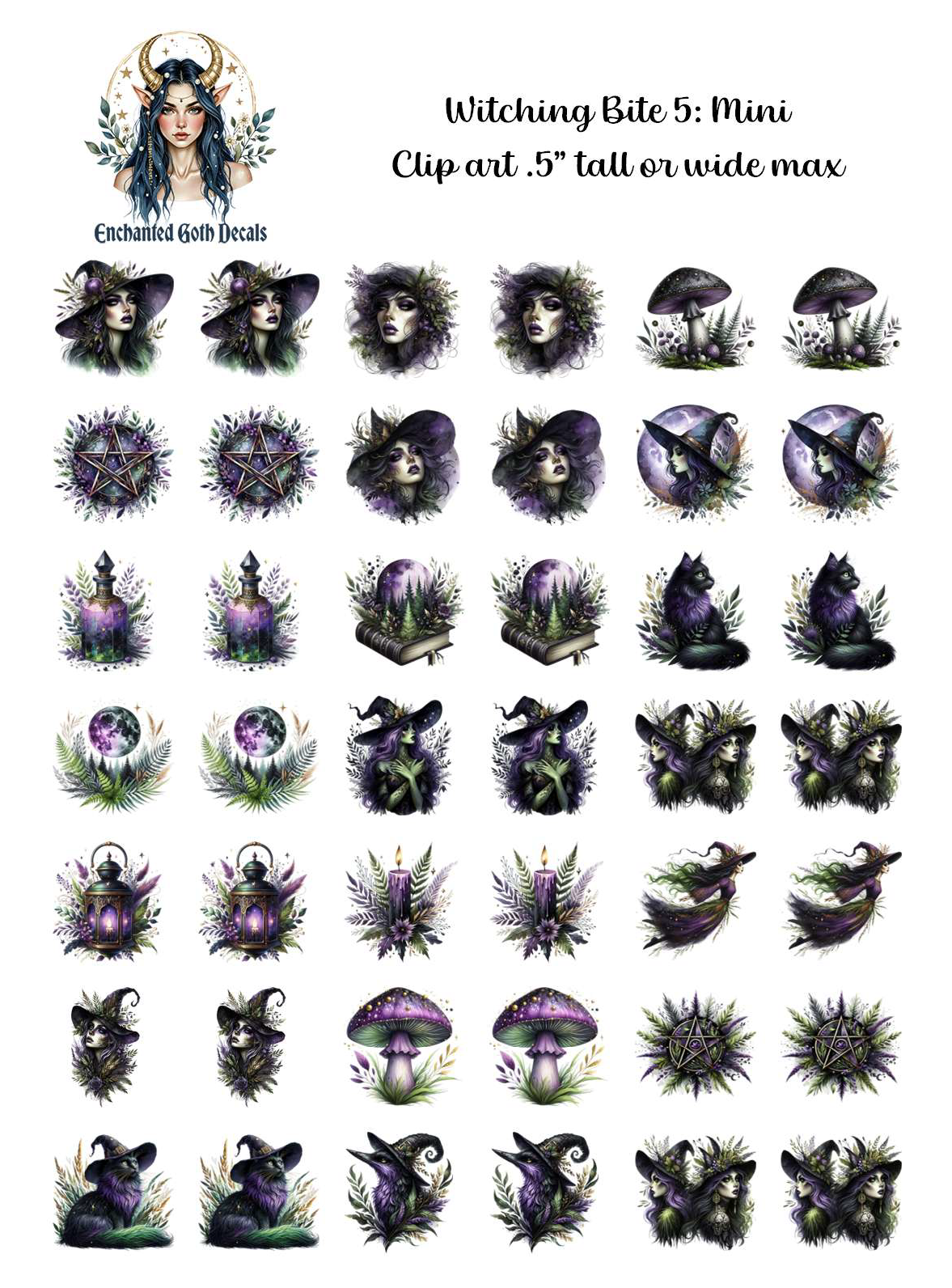 Witching Bite 5 - Clipart Mini