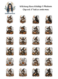 Witching Hour Wildlife 1 - Clipart