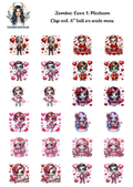 Zombie Love 1 - Clipart